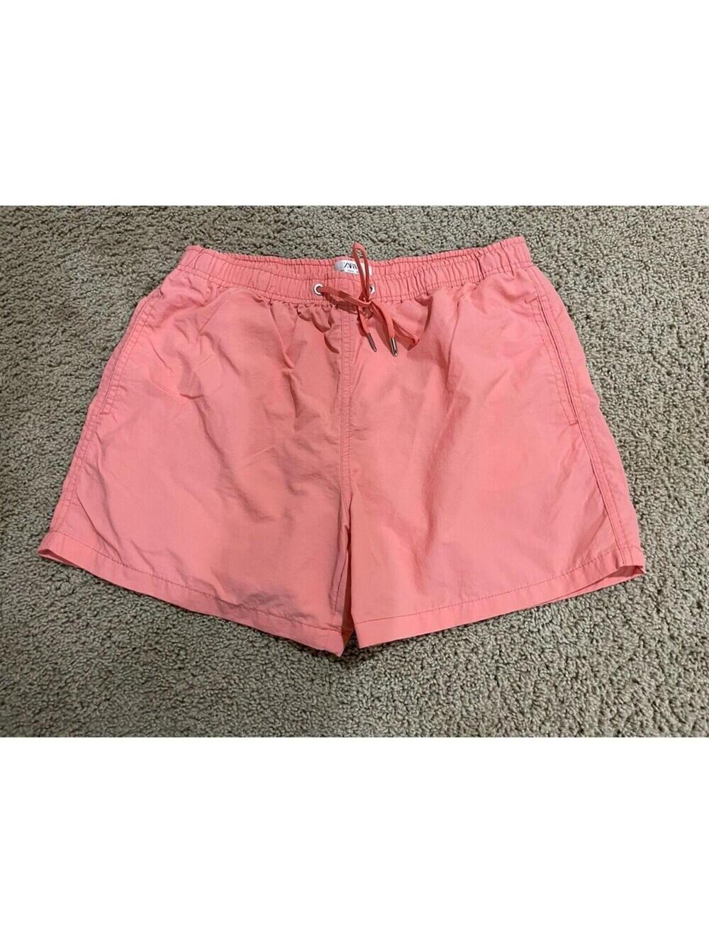 Women’s Zara Pink Shorts With Built Ins L Large